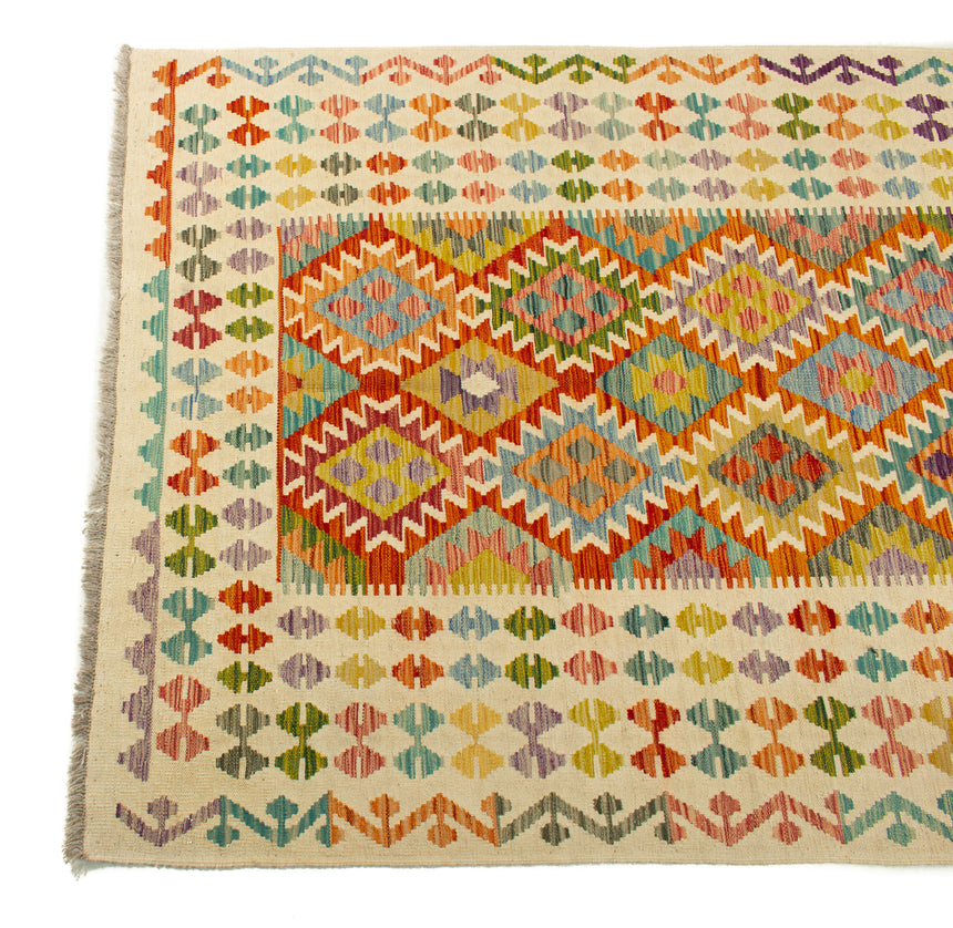 Afghan Kilim | 193 x 150 cm