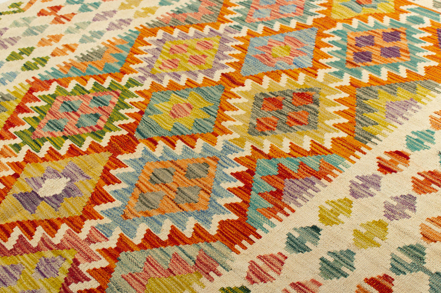 Afghan Kilim | 193 x 150 cm