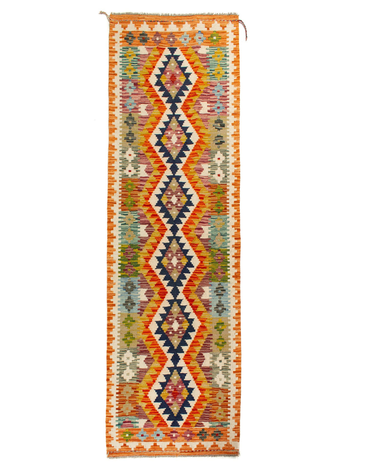 Afghan Kilim | 205 x 64 cm