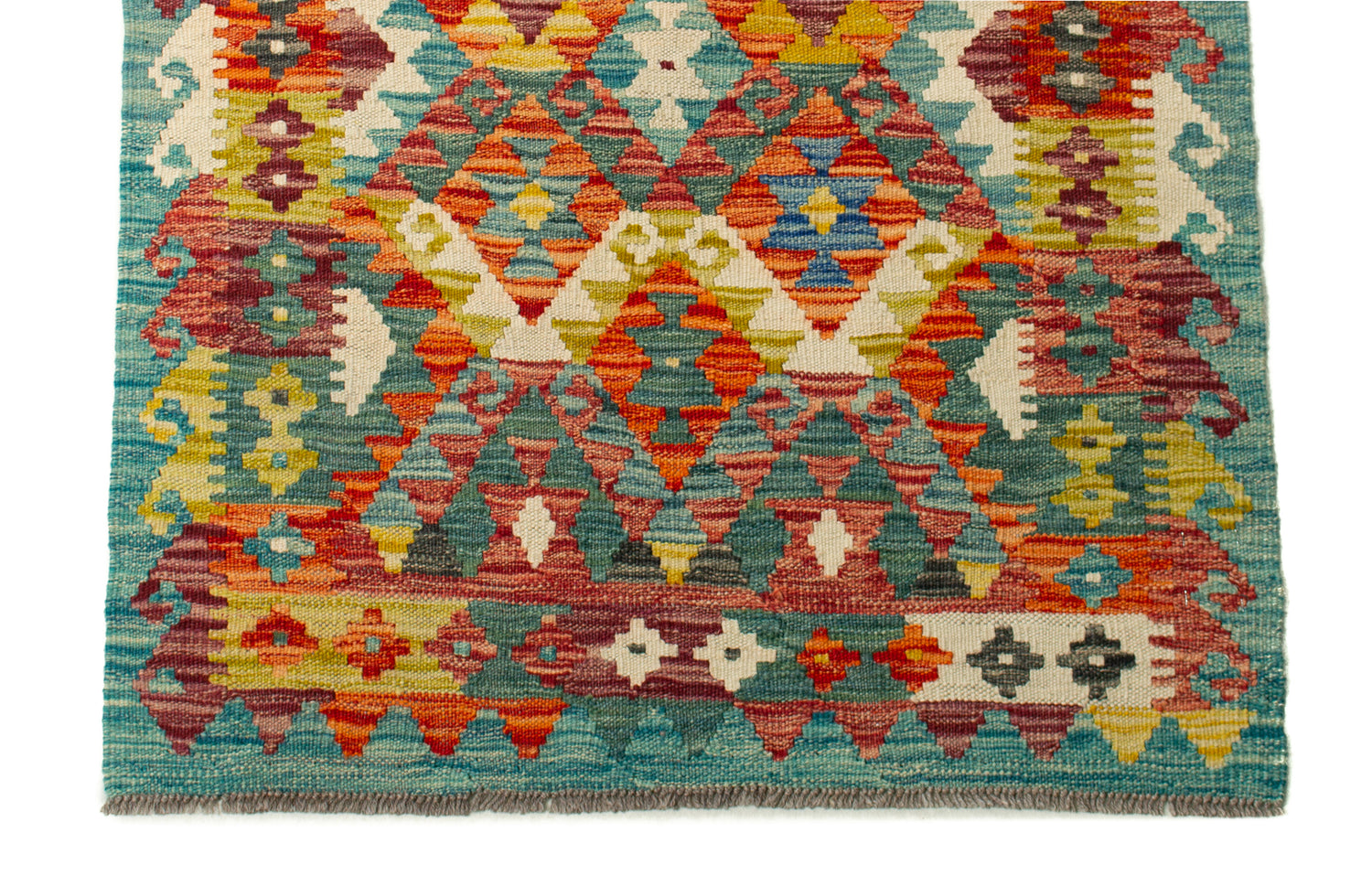 Afghan Kilim | 291 x 79 cm