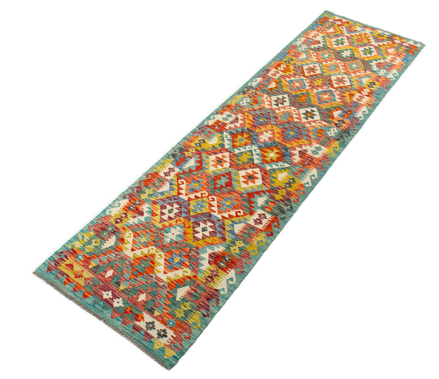Afghan Kilim | 291 x 79 cm