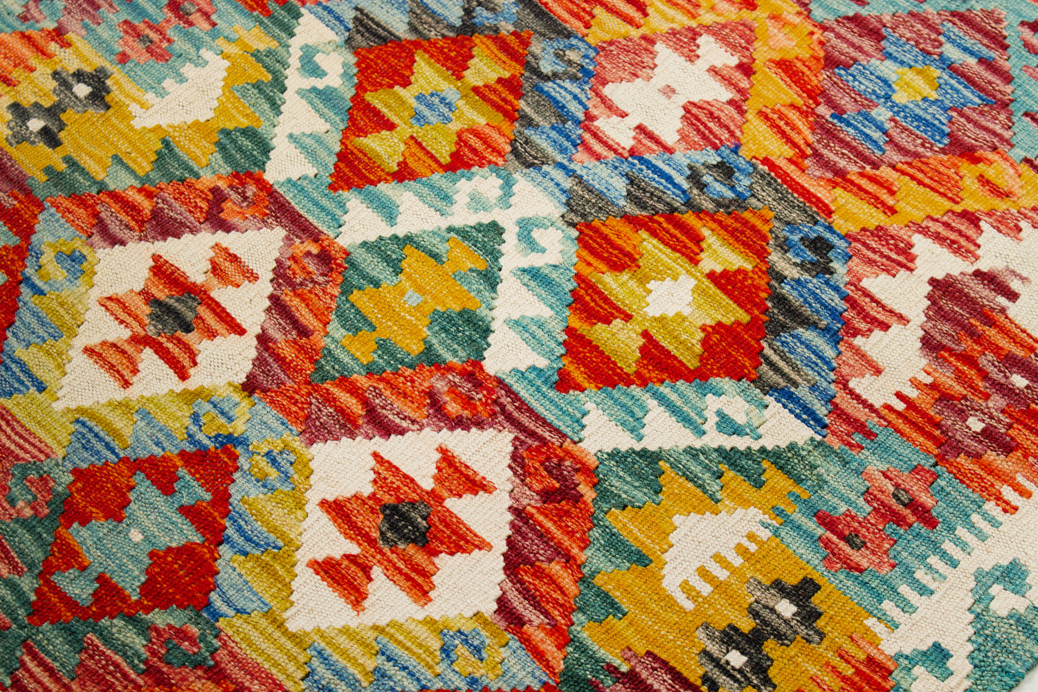 Afghan Kilim | 291 x 79 cm