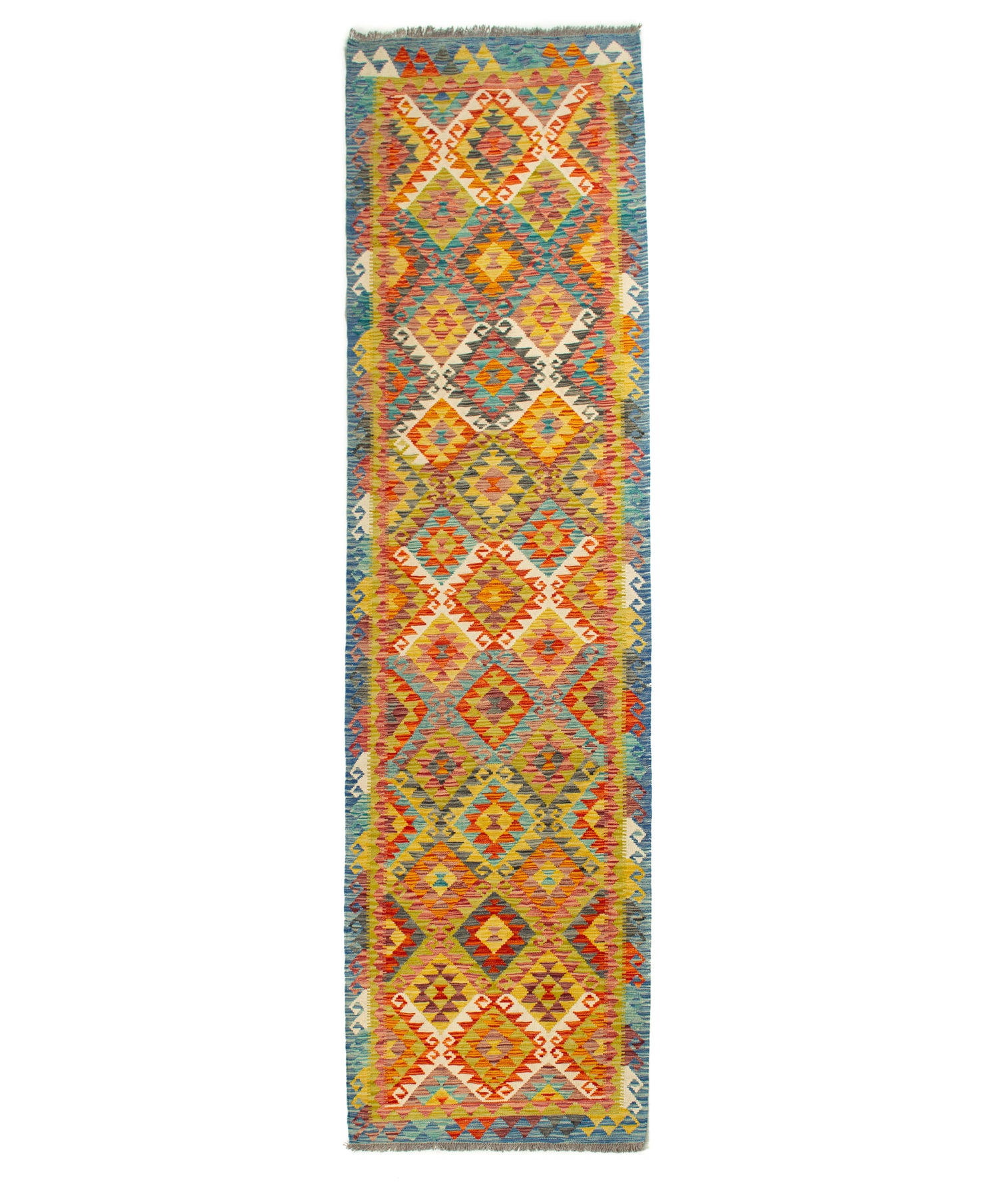 Afghan Kilim | 309 x 81 cm