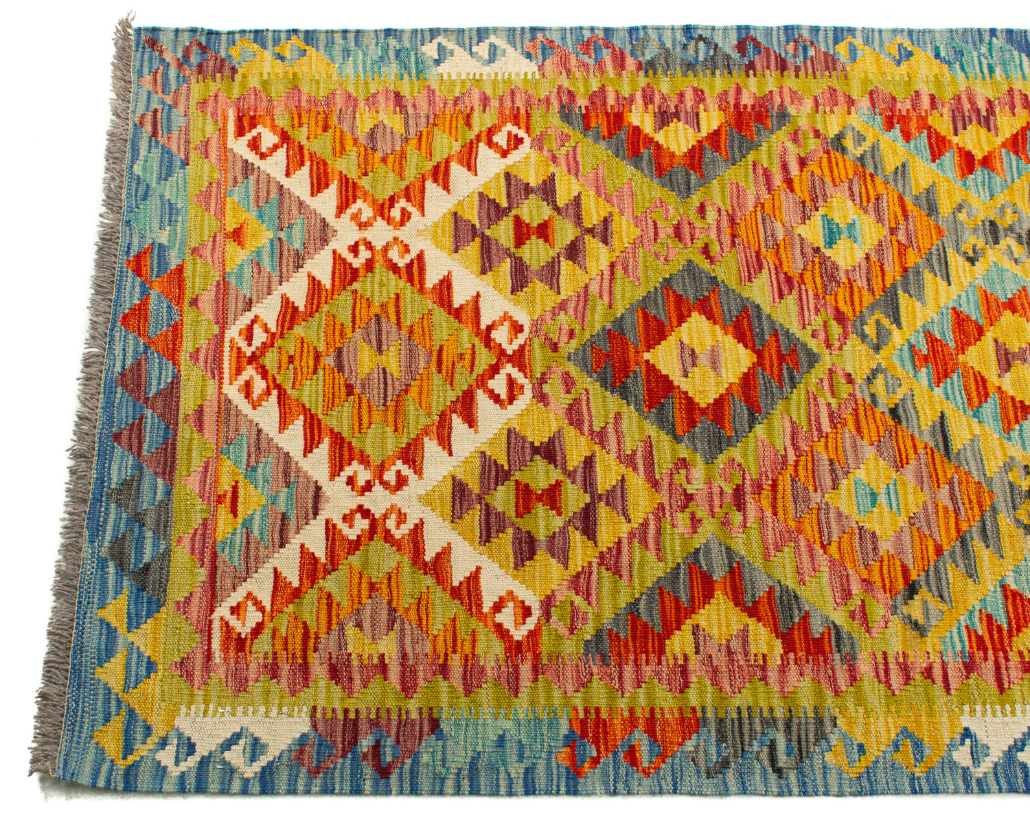 Afghan Kilim | 309 x 81 cm
