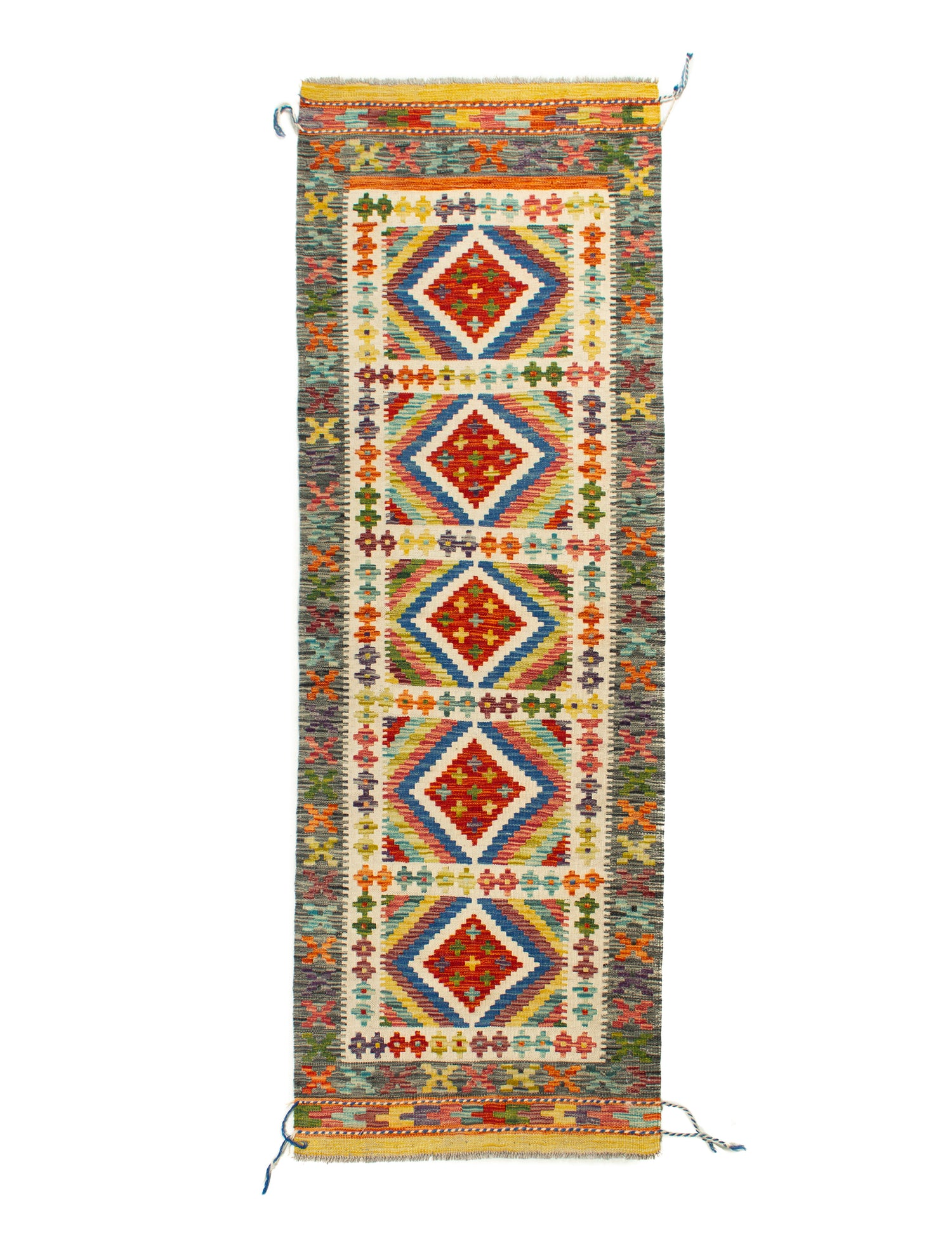 Afghan Kilim | 240 x 82 cm