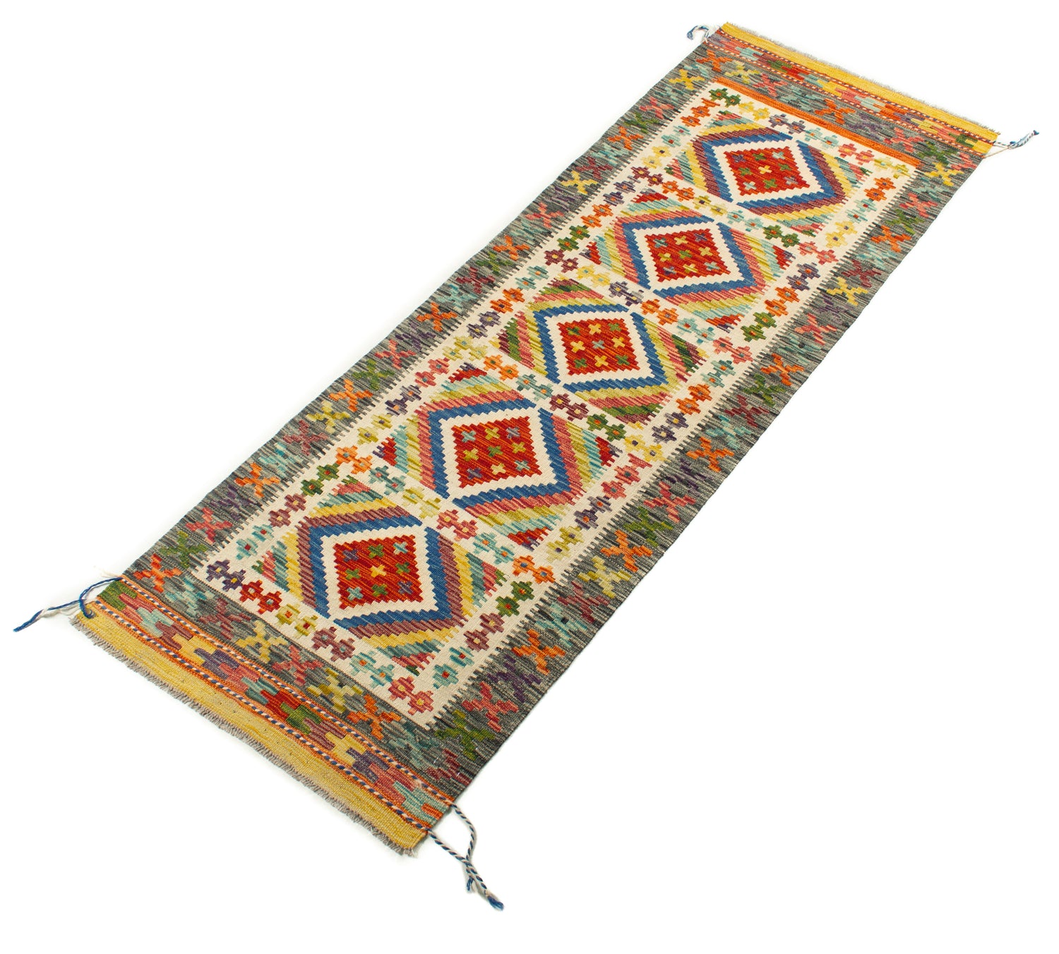 Afghan Kilim | 240 x 82 cm
