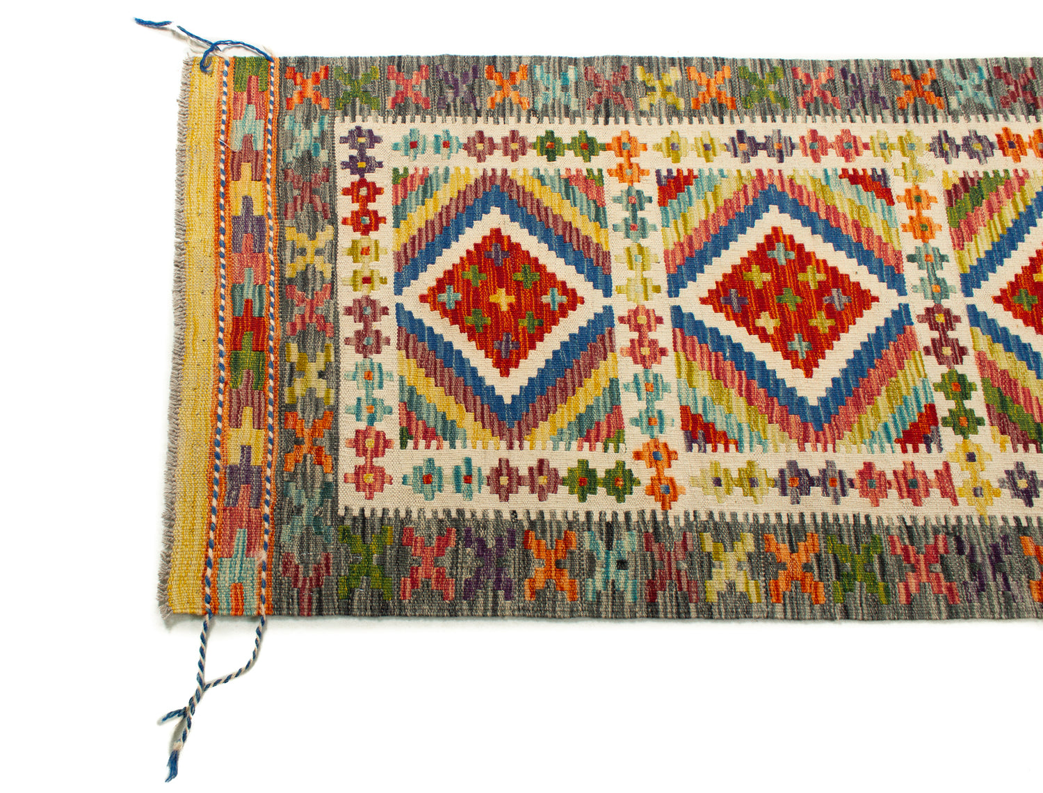 Afghan Kilim | 240 x 82 cm