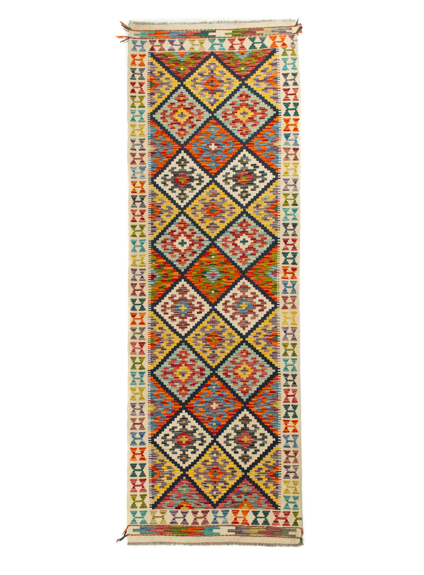 Afghan Kilim | 244 x 81 cm