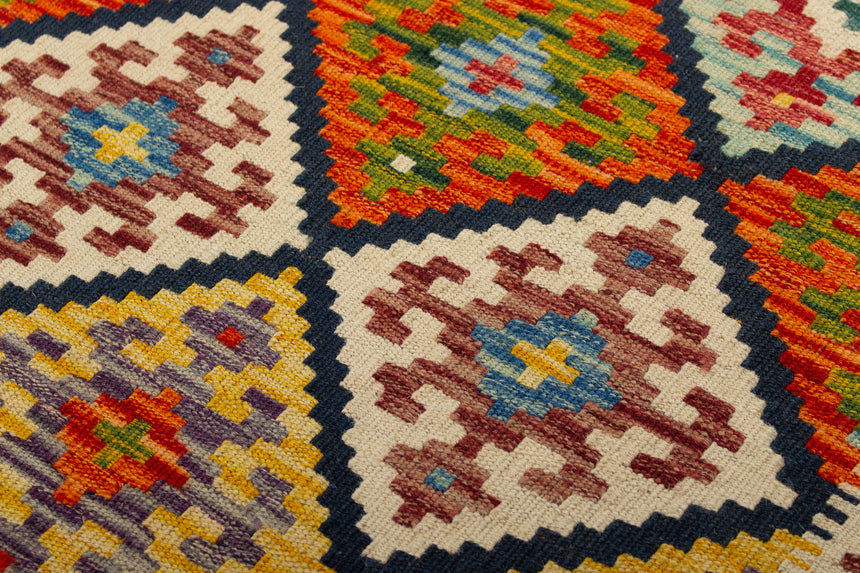 Afghan Kilim | 244 x 81 cm