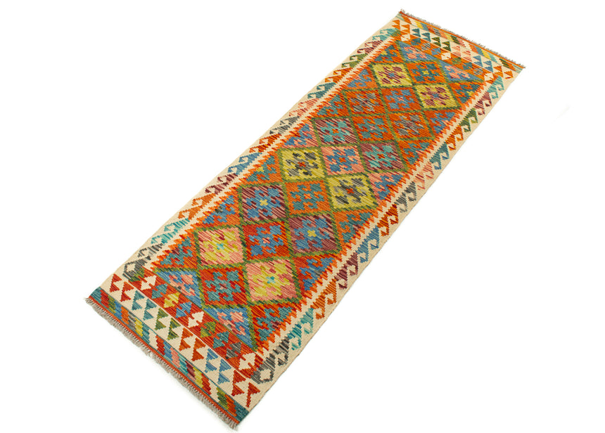 Afghan Kilim | 243 x 80 cm