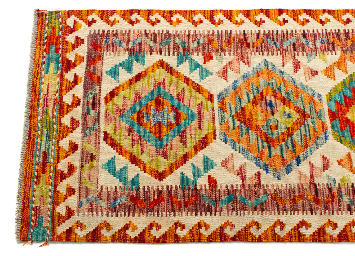 Afghan Kilim | 206 x 65 cm