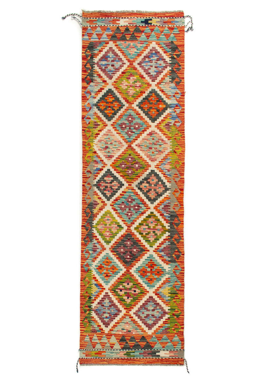 Afghan Kilim | 201 x 60 cm