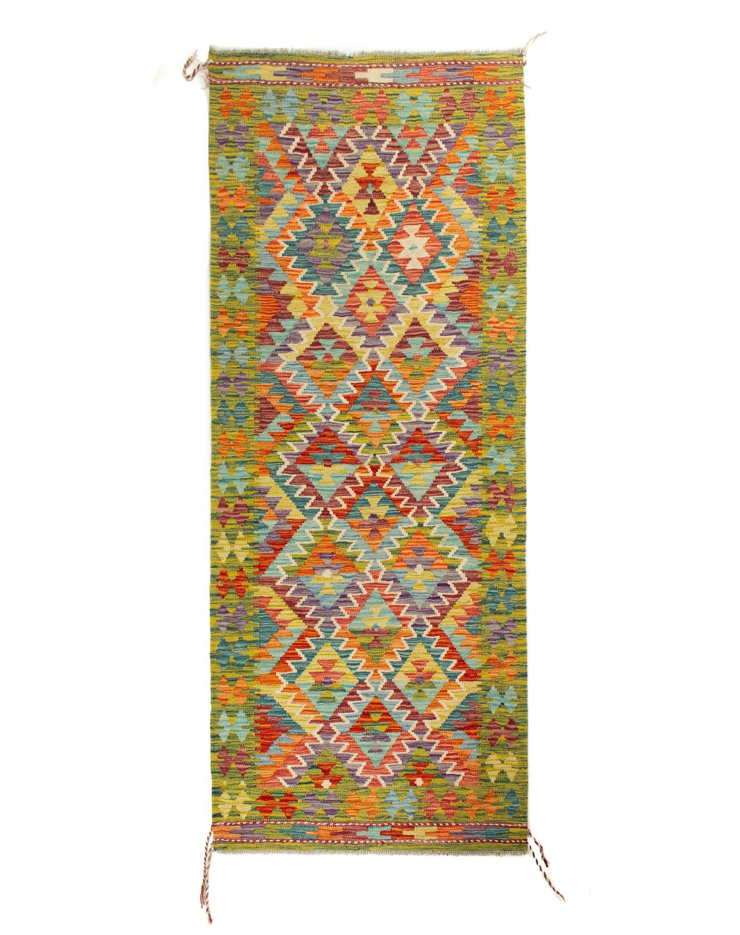 Afghan Kilim | 196 x 89 cm