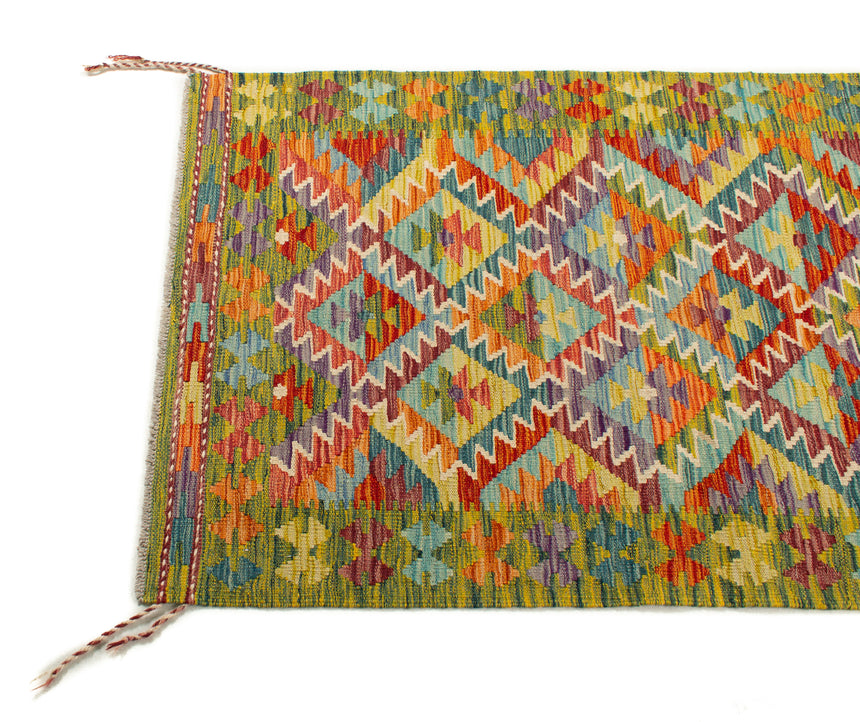 Afghan Kilim | 196 x 89 cm