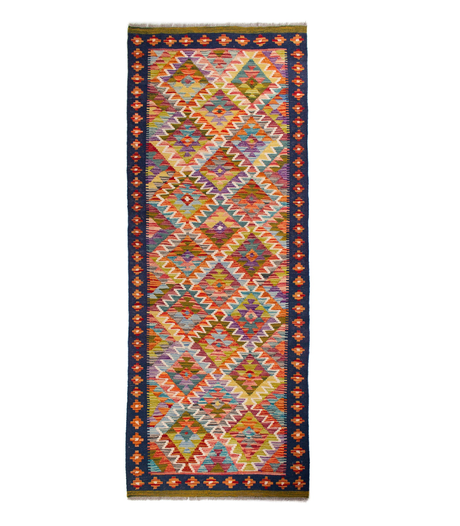 Afghan Kilim | 197 x 80 cm