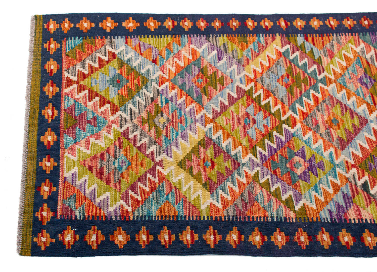 Afghan Kilim | 197 x 80 cm