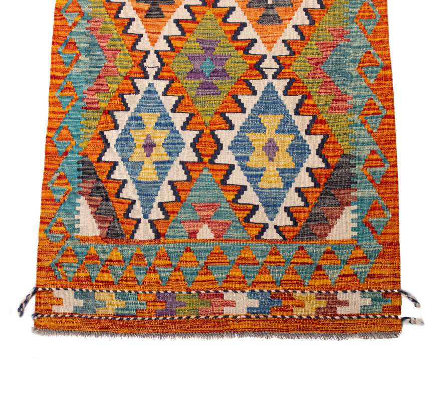 Afghan Kilim | 487 x 80 cm