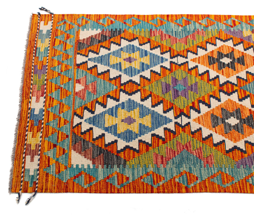 Afghan Kilim | 487 x 80 cm