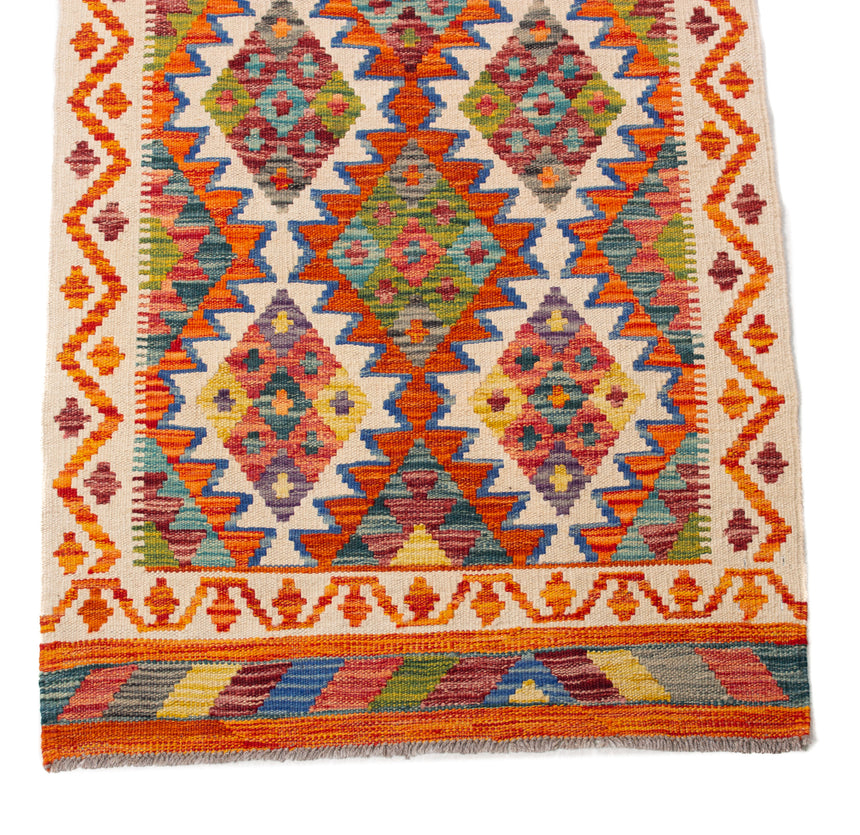 Afghan Kilim | 463 x 78 cm
