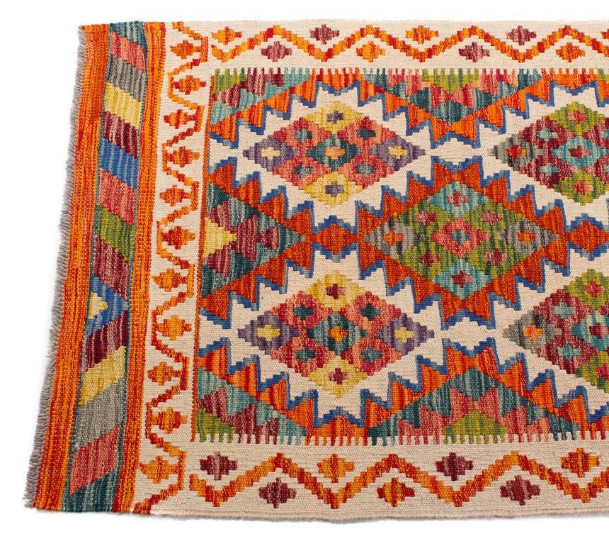 Afghan Kilim | 463 x 78 cm