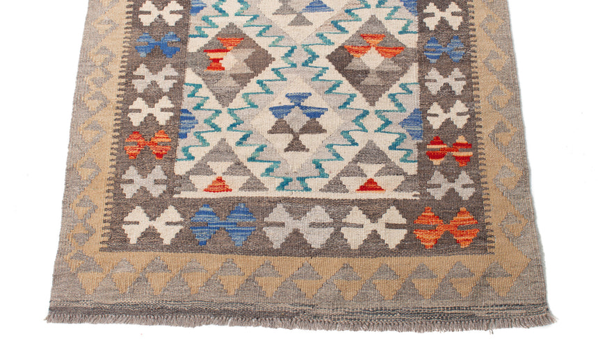 Afghan Kilim | 199 x 83 cm