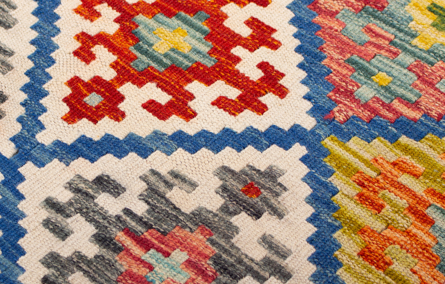 Afghan Kilim | 245 x 84 cm