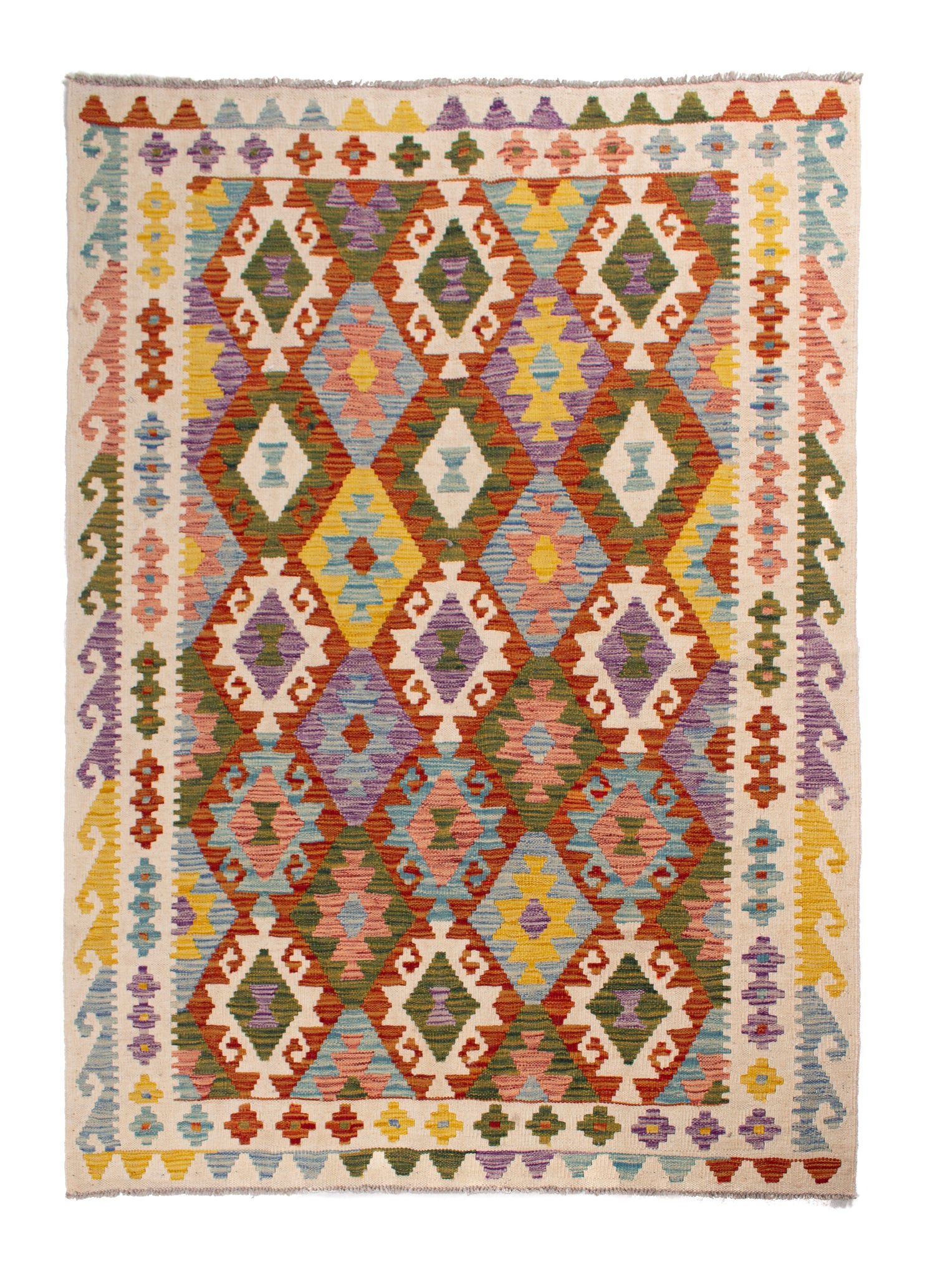 Afghan Kilim | 182 x 127 cm