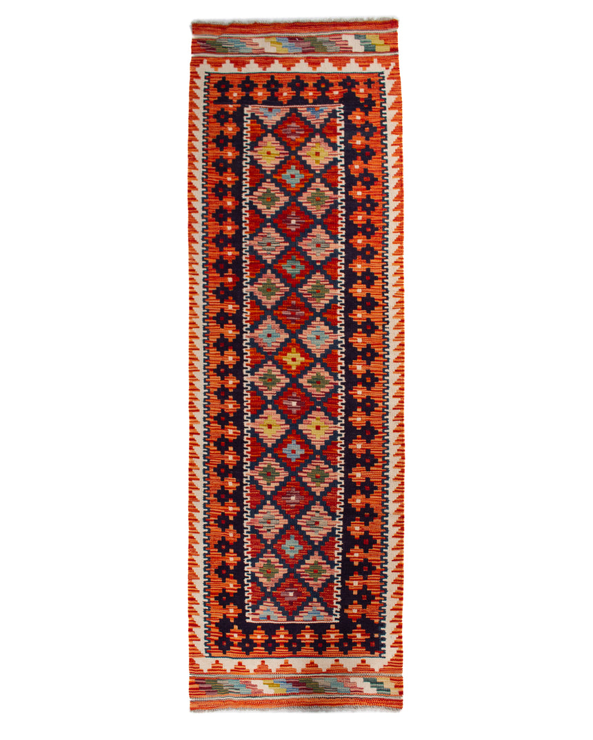 Afghan Kilim | 208 x 66 cm