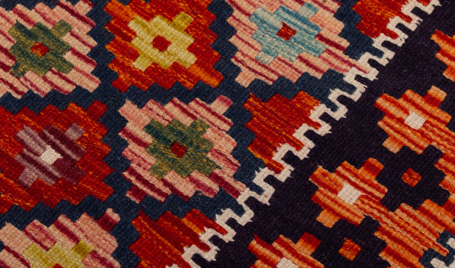 Afghan Kilim | 208 x 66 cm