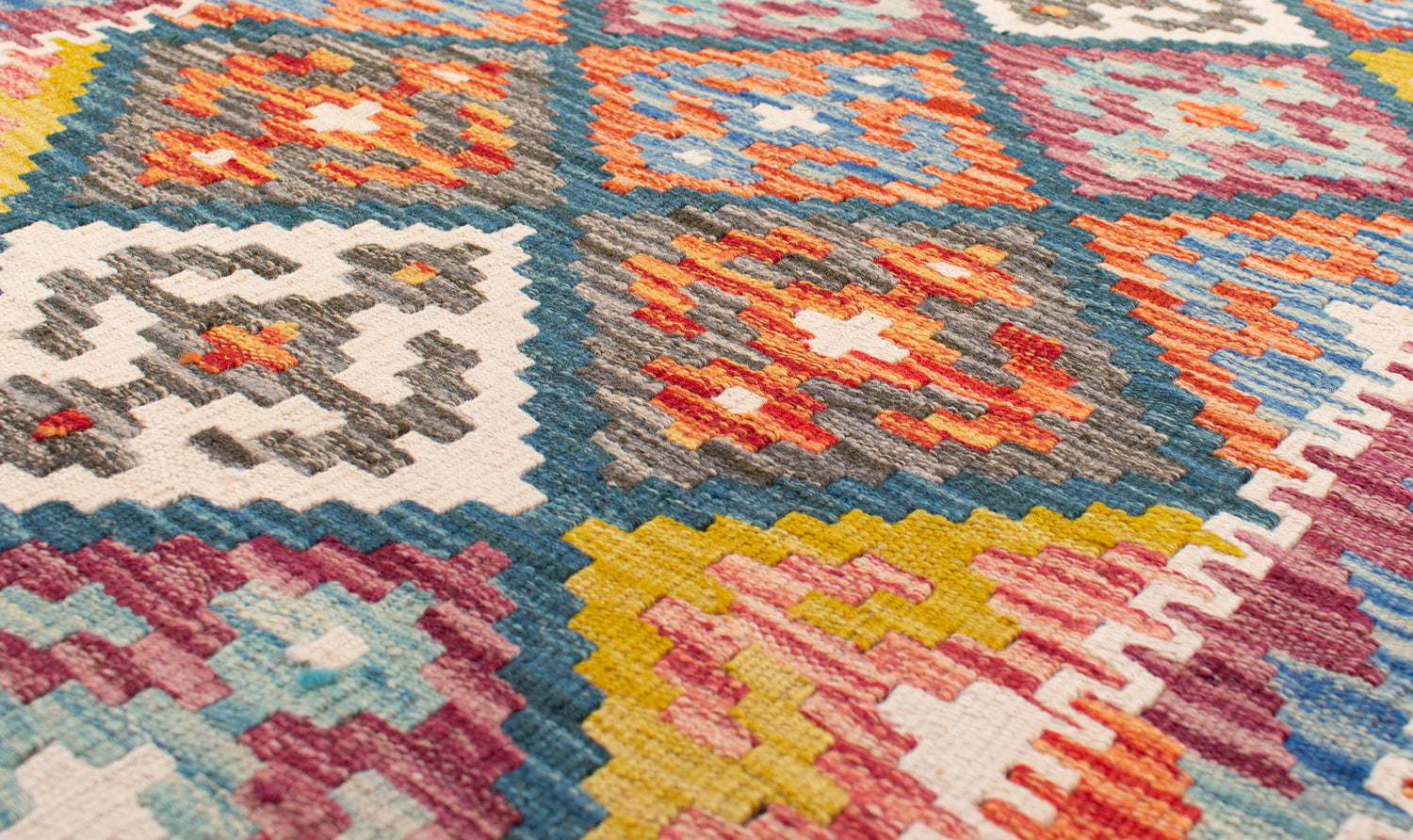 Kilim Afgano | 124 x 85 cm