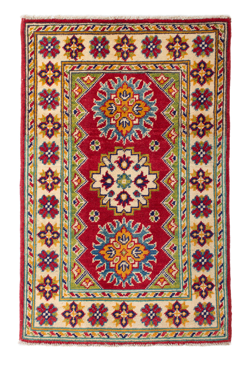 Alfombra Kazak | 91 x 60 cm