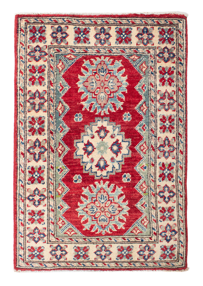 Alfombra Kazak | 88 x 61 cm