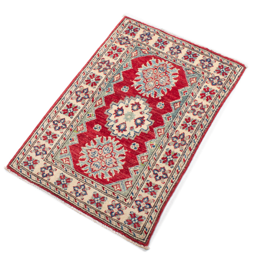 Alfombra Kazak | 88 x 61 cm
