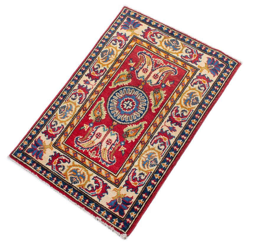 Alfombra Kazak | 91 x 60 cm