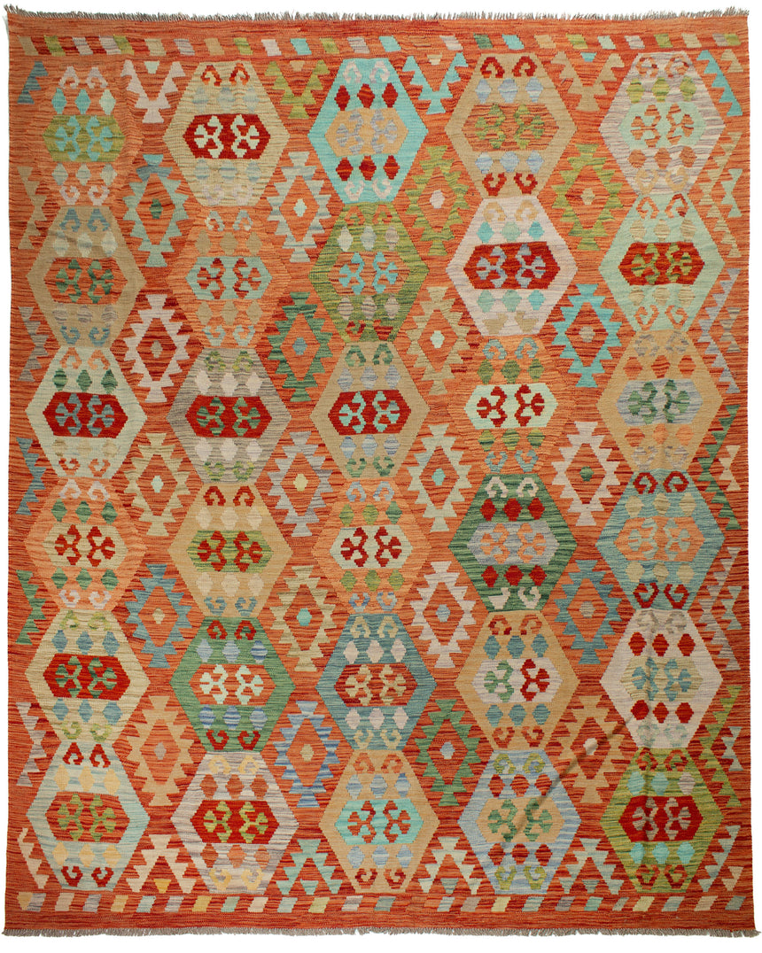 Kilim afegão | 296 x 249 cm