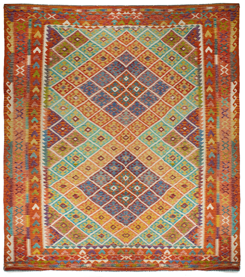 Afghan Kilim | 408 x 298 cm
