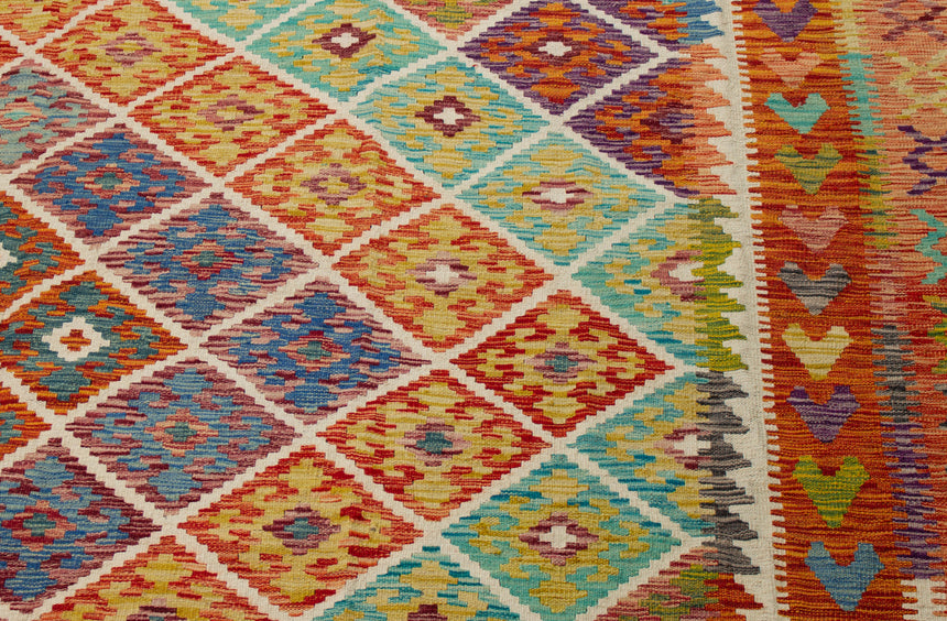 Afghan Kilim | 408 x 298 cm