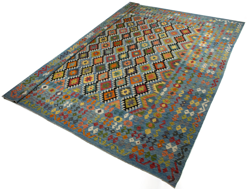 Afghan Kilim | 396 x 317 cm