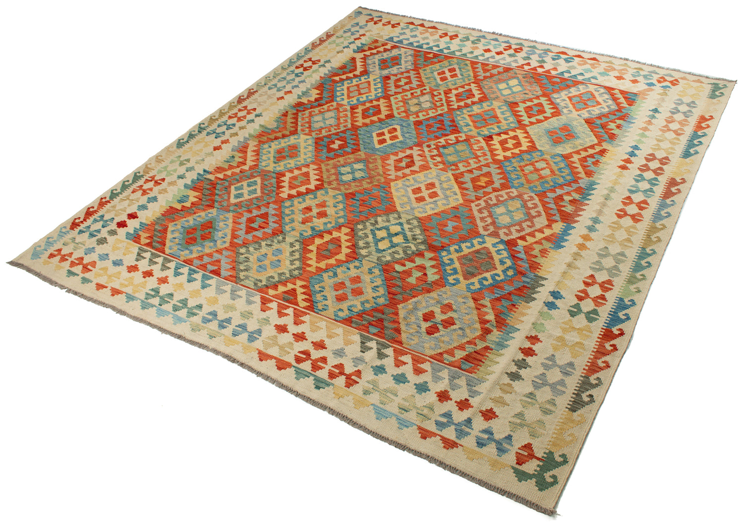 Kilim Afgano | 295 x 254 cm