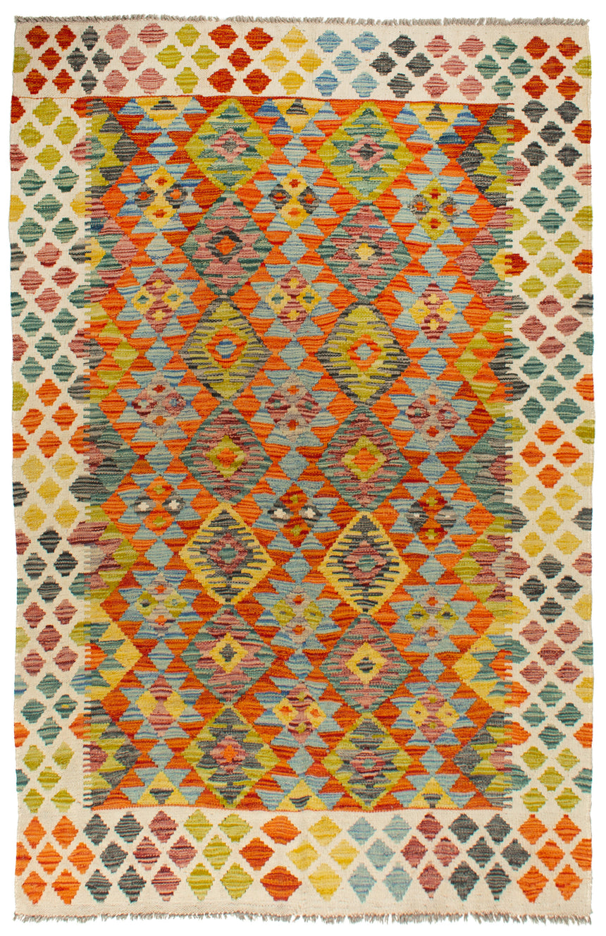 Kilim Afgano | 196 x 124 cm