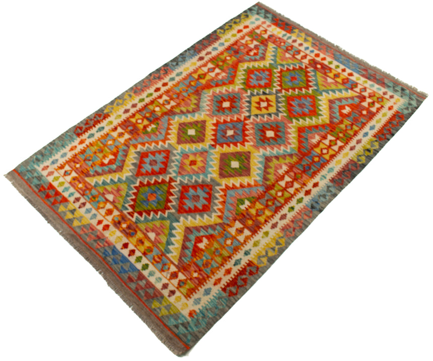 Afghan Kilim | 203 x 132 cm
