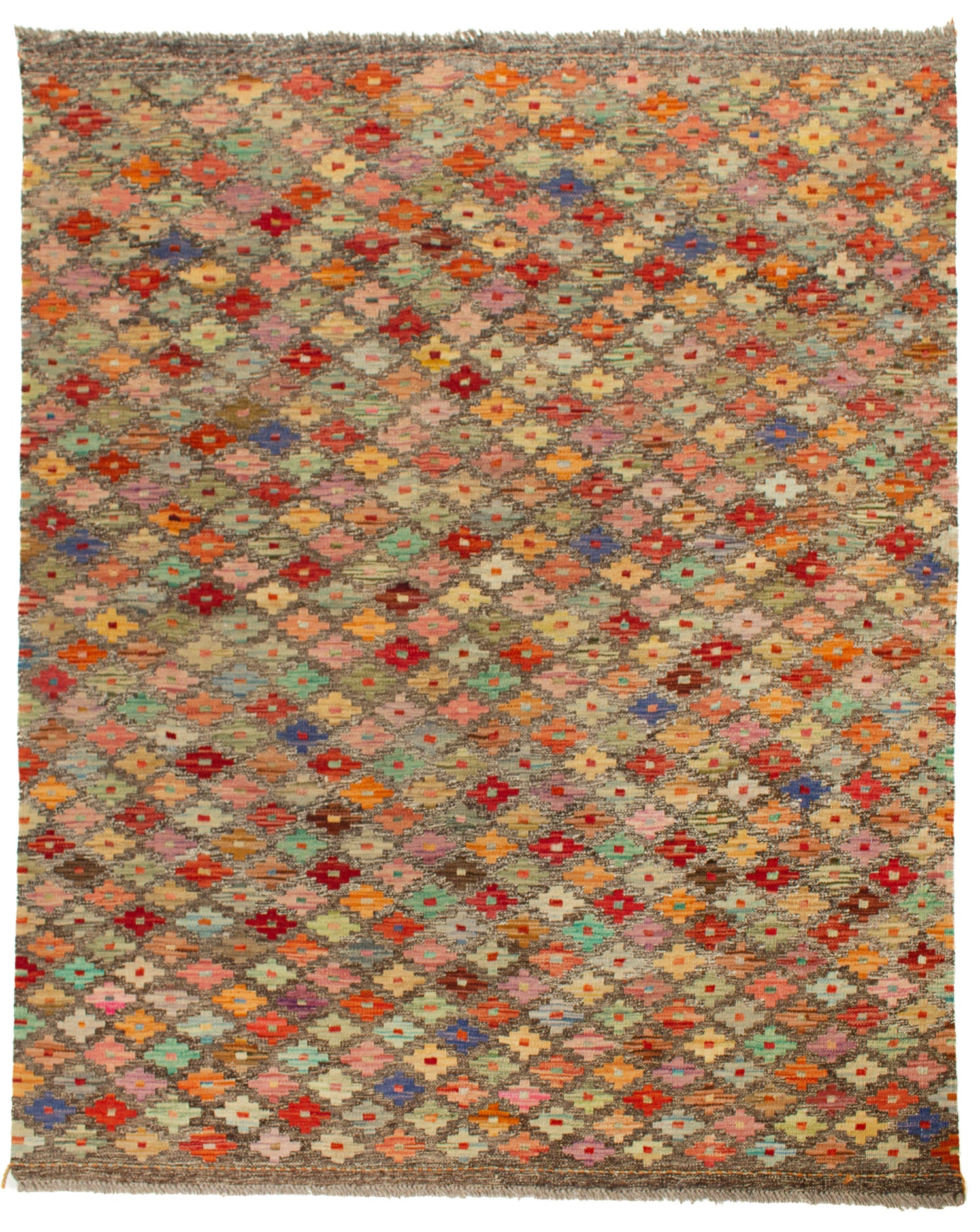 Modern Afghan Kilim | 203 x 155cm