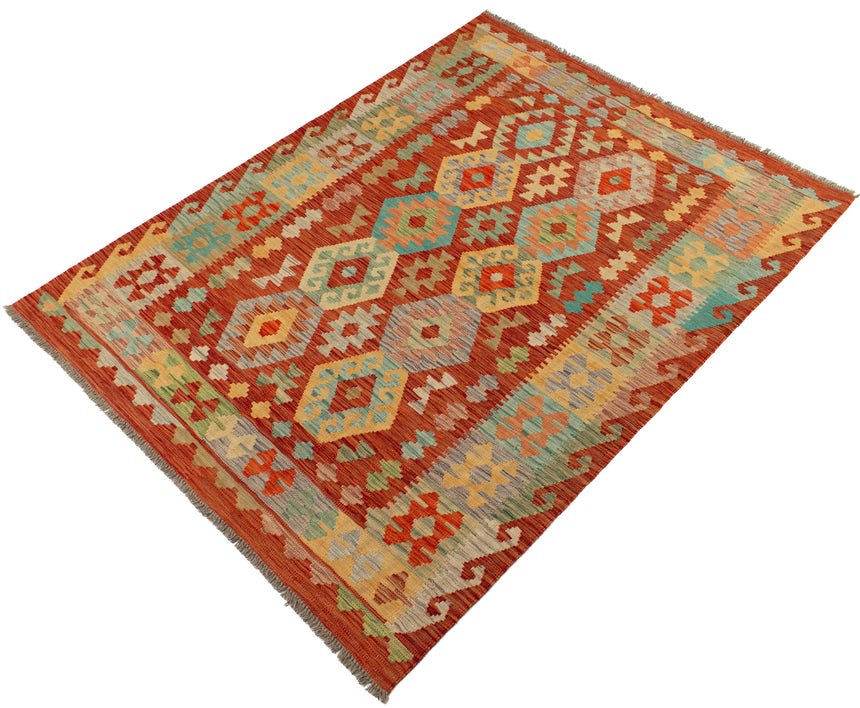 Afghan Kilim | 202 x 150 cm