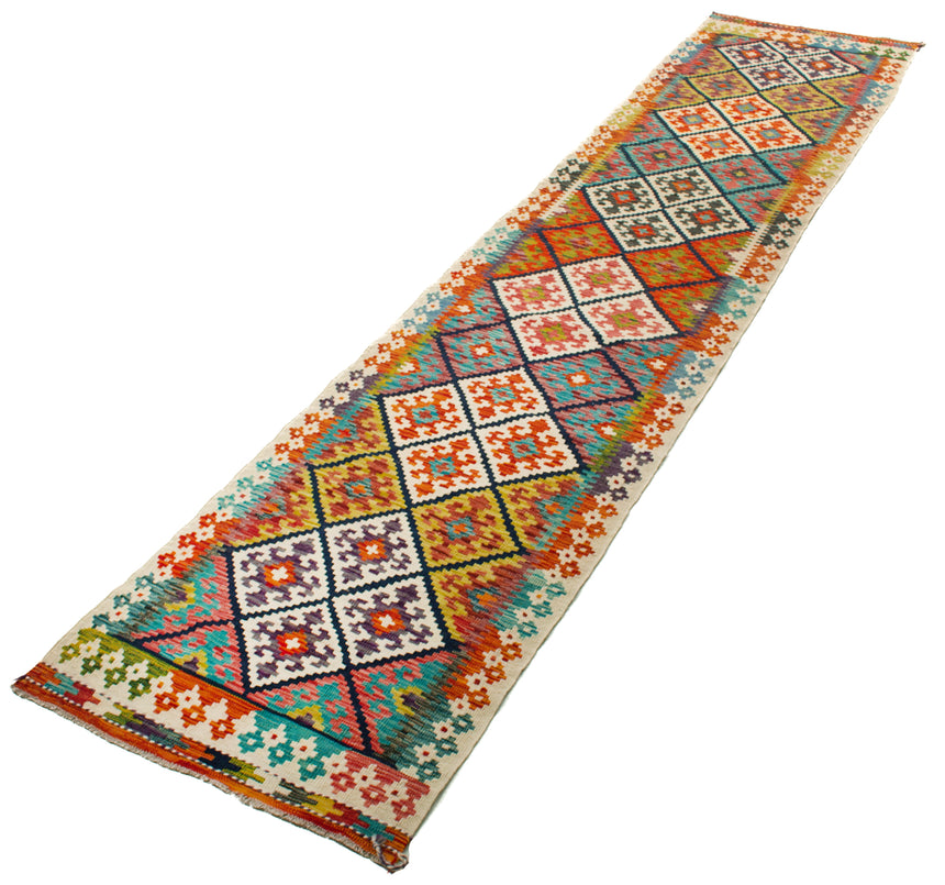 Afghan Kilim | 400 x 85 cm