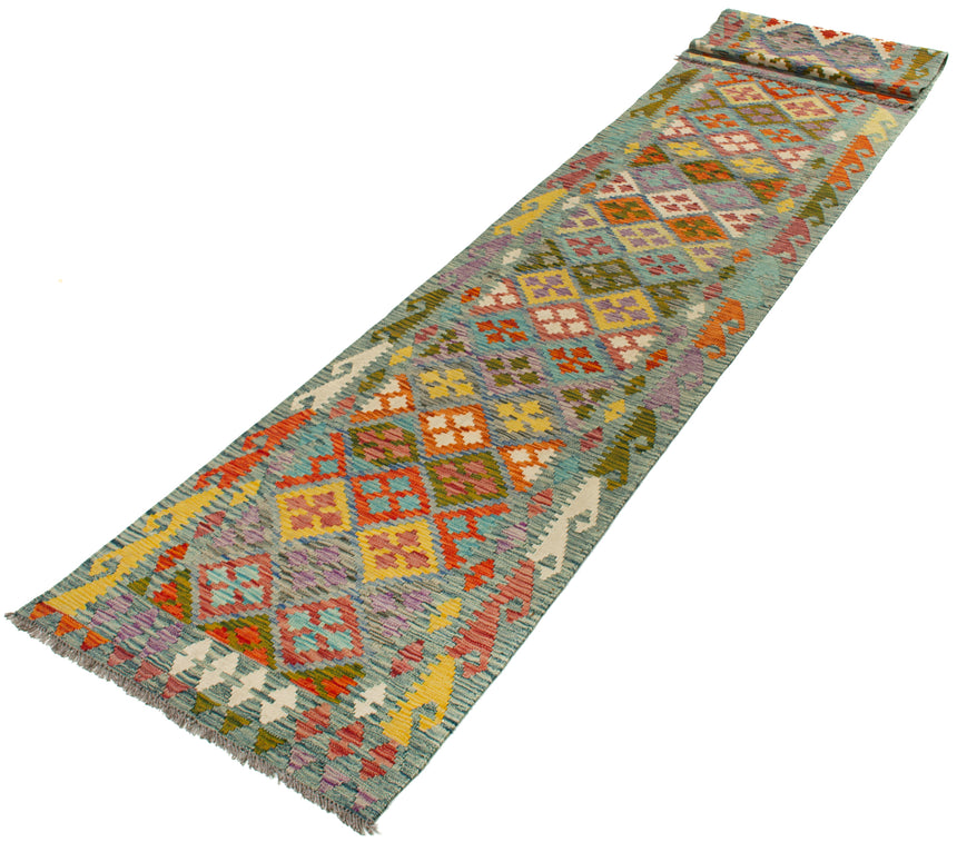 Kilim Afgano | 492 x 84 cm