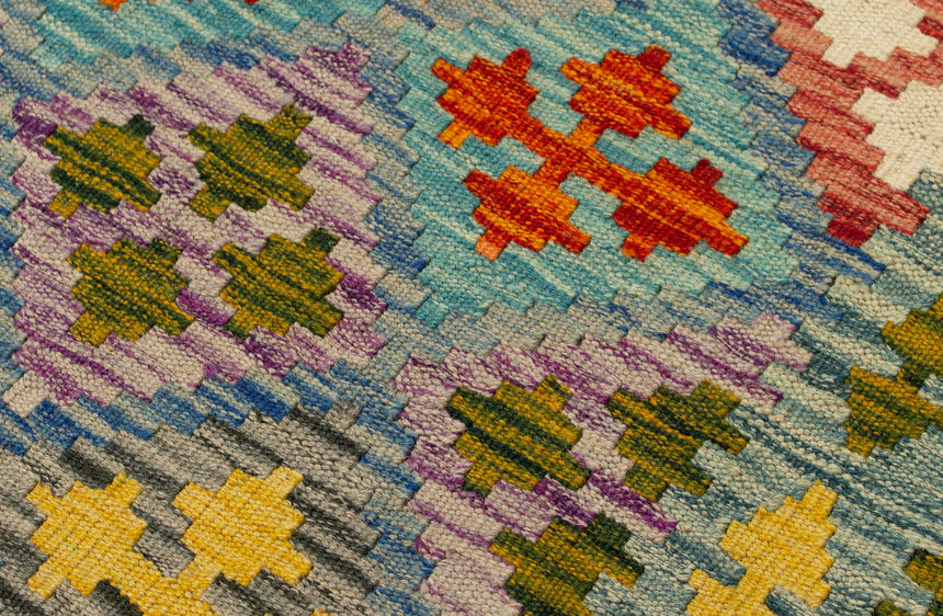 Kilim Afgano | 492 x 84 cm