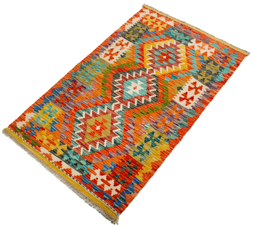 Kilim afegão | 127x76cm