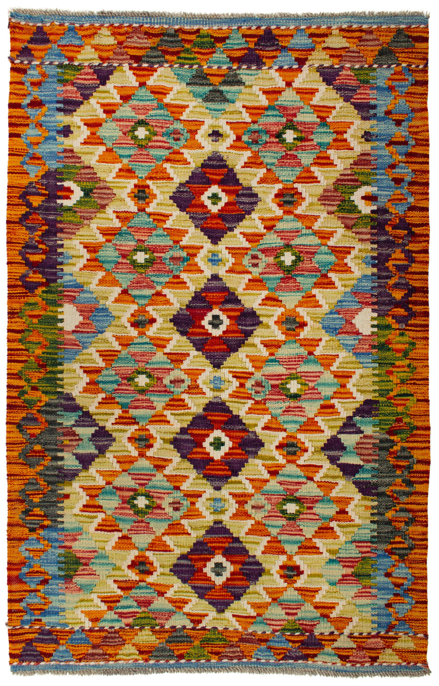 Kilim afegão | 127x82cm