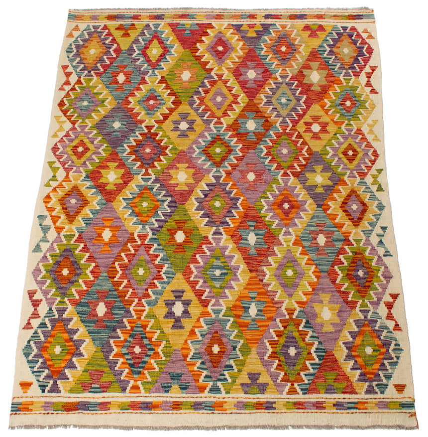 Kilim Afgano | 195 x 151 cm