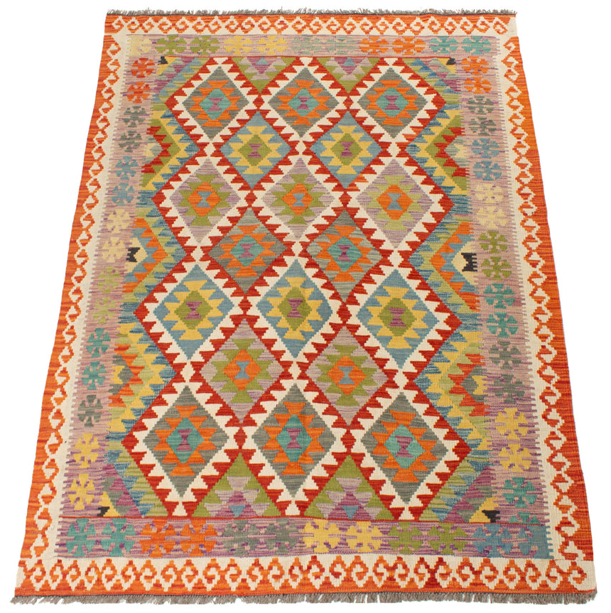 Afghan Kilim | 204 x 145 cm